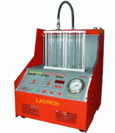 Maquina de limpieza y prueba de 4 inyectores por Ultrasonido Launch CNC-402A